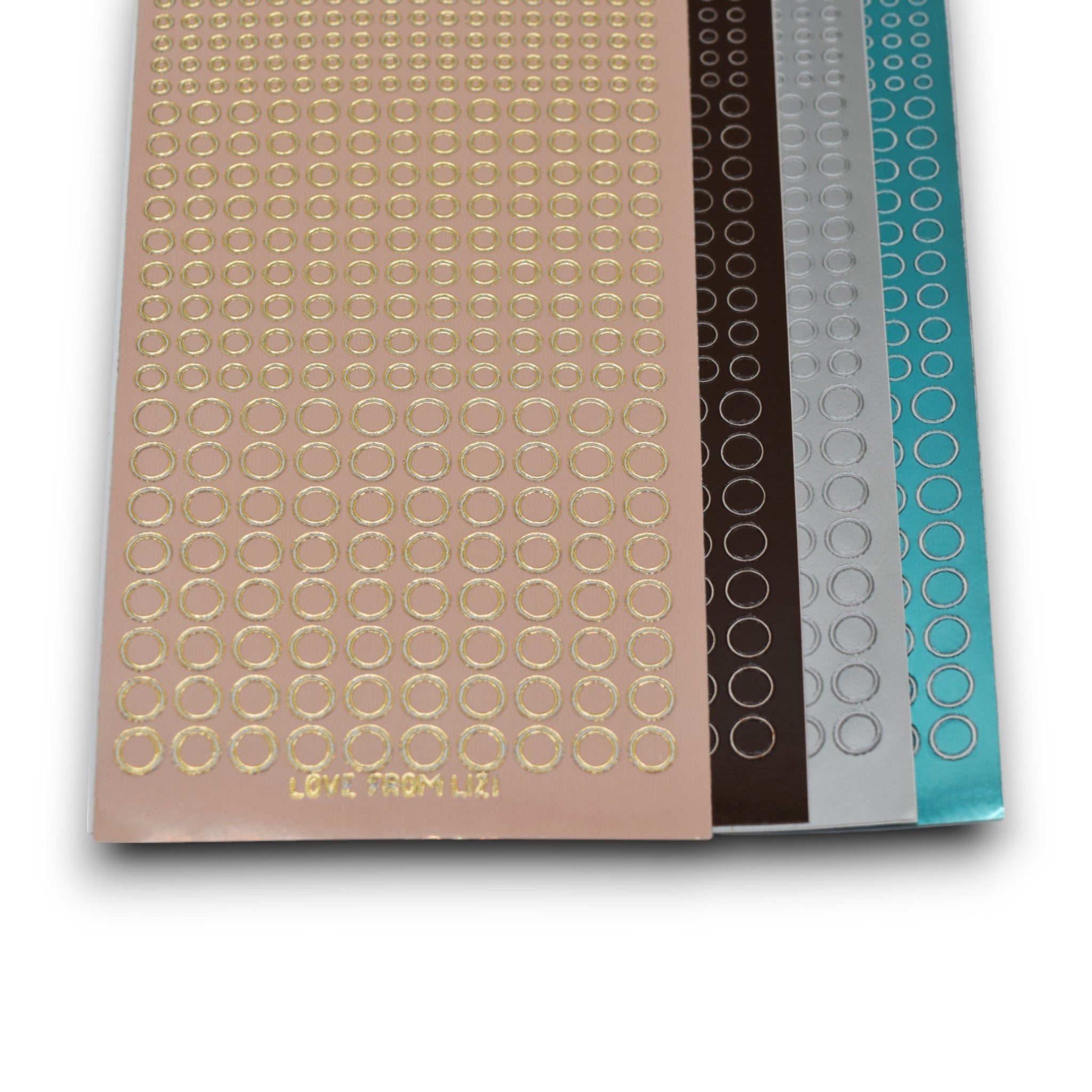 Vintage Escape - Mini Circle Peel-Off 4 Pack